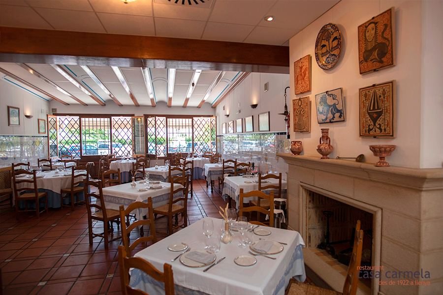 Comedor con cerámica de Manises